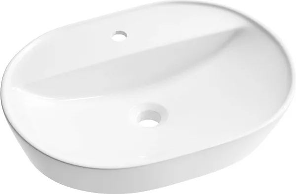 Раковина Wellsee Câlin 60 см комплект из 2 шт 150201001 белая фото 2