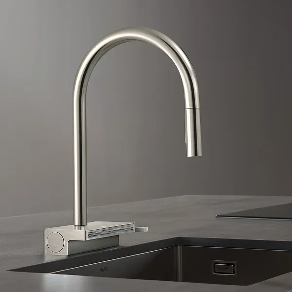 Смеситель Hansgrohe Aquno Select M81 73831800 для кухонной мойки фото 2