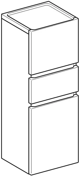 Шкаф-пенал Geberit Renova Plan 39x105 869030000 фото 3