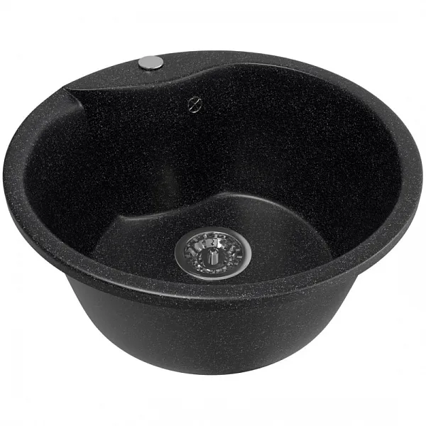 Кухонная мойка Mixline ML-GM12-308 Черная 525078 фото 1