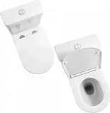 Унитаз-компакт Teymi Lalina Vortex W00749 напольный безободковый с микролифтом фото 11