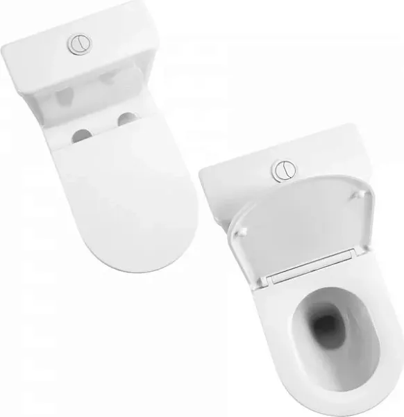 Унитаз-компакт Teymi Lalina Vortex W00749 напольный безободковый с микролифтом фото 11
