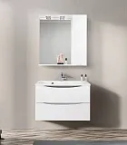 Зеркало-шкаф BelBagno Marino 80x75 MARINO-SPC-800/750-1A-BL-P-R правое с подсветкой фото 13