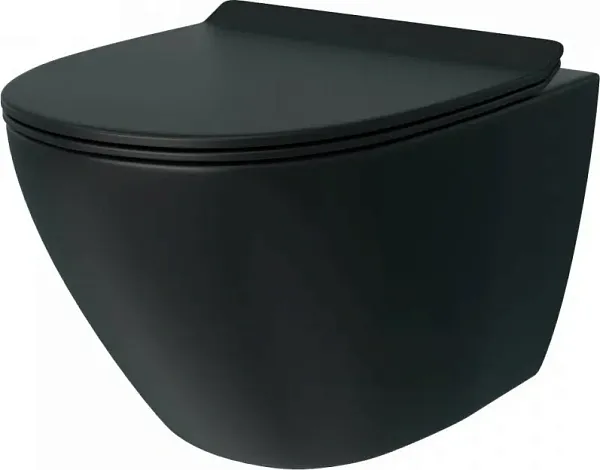 Унитаз подвесной Teymi Milana Pro Vortex W00160 подвесной безободковый с микролифтом фото 9