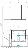 Зеркало-шкаф Акватон Асти 70x70 см 1A263402AX010 фото 7