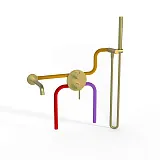 Душевой комплект PAINI Cox 78PJSET26911BATH фото 4