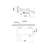 Смеситель Iddis Dash DASSB00i02WA для ванны с душем фото 9