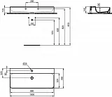 Раковина Ideal Standard Conca 100 см T383501 фото 11