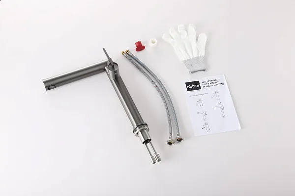 Смеситель для раковины ABBER Perfekte 316 AF8A11BGG-L фото 2