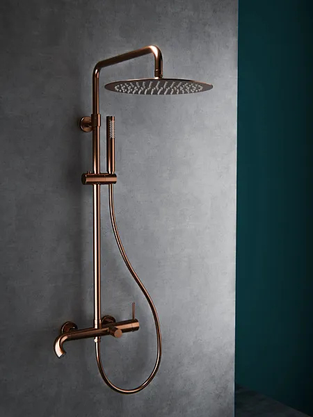 Душевая стойка KNOTLOR ELIXIR SS-33/RB фото 4