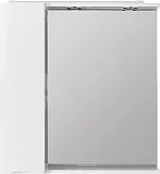 Зеркало-шкаф BelBagno Marino 60x75 MARINO-SPC-600/750-1A-BL-P-L левое с подсветкой фото 2