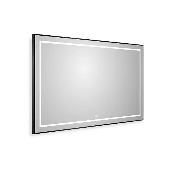 Зеркало BelBagno Kraft 120x80 SPC-KRAFT-1200-800-LED-TCH-WARM-NERO с подсветкой фото 1