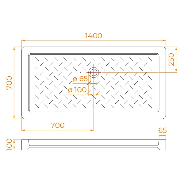 Душевой поддон RGW CER 19170374-01 фото 2
