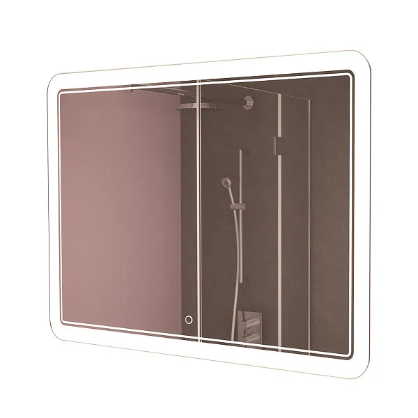 Зеркало Mixline Умберто 80x100 4620077040868 с подсветкой фото 1