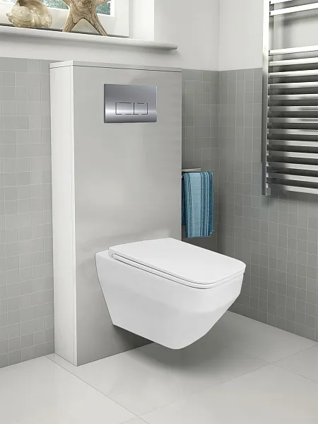 Унитаз Azario Moneo AZ-0062 UQ1 подвесной безободковый с сиденьем микролифт фото 12
