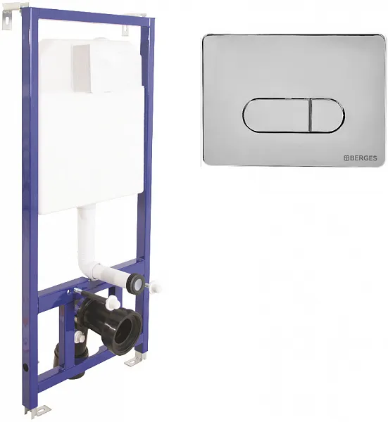 Инсталляция для унитаза Berges Wasserhaus Novum 040233 фото 1