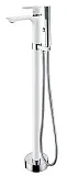 Смеситель для ванны с душем ABBER Weiss Insel AF8015W фото 2