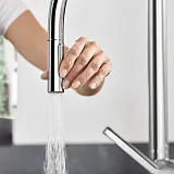 Смеситель Hansgrohe Talis M54 72800000 для кухонной мойки фото 4