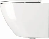 Унитаз подвесной Teymi Milana S W00078 подвесной безободковый с микролифтом фото 6