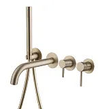 Смеситель для ванны с душем ABBER Wasser Kreis AF8130G фото 1