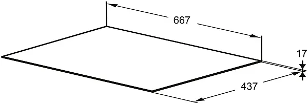 Столешница Grossman Флай 67 см 507001 фото 3