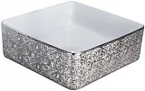 Раковина Melana MLN-A430BF-GSW 37 см 803-A430BF-GGW серебро фото 1