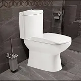 Унитаз-компакт Azario Elana AZ-234 напольный безободковый с сиденьем микролифт фото 6