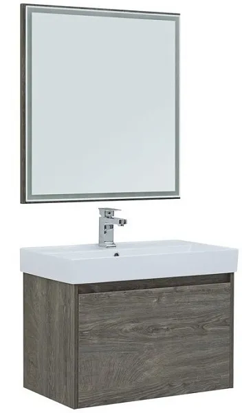 Зеркало Aquanet Nova Lite 75х80 242258 с подсветкой фото 3