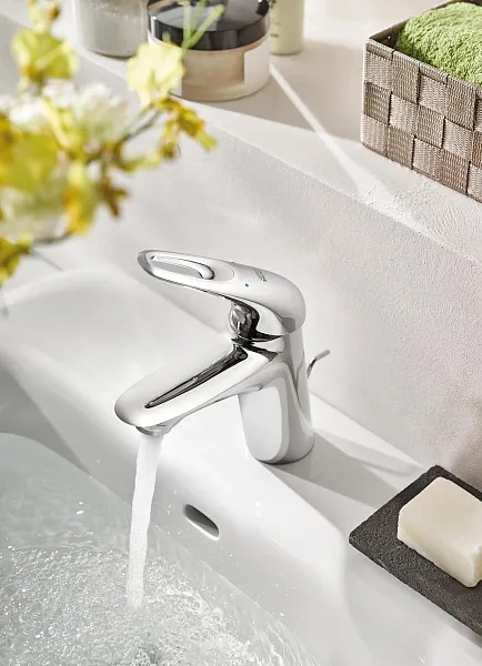 Смеситель Grohe Eurostyle 23707003 для раковины с донным клапаном фото 2