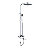 Душевая стойка Lemark Tropic LM7004CS со смесителем фото 1