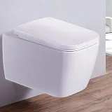 Унитаз Esbano Tiron-c ESUPTIROCW подвесной безободковый с микролифтом фото 2