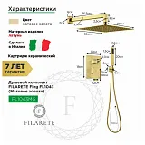 Душевой комплект FILARETE Fing FL1043MG фото 3