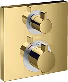 Термостат Hansgrohe Ecostat Square 15714990 для ванны с душем с внутренней частью фото 1
