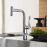 Смеситель Axor Citterio 39861000 для кухонной мойки фото 2