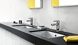 Комплект смесителей Hansgrohe Metris S 31460000/31060000 2 в 1 фото 8