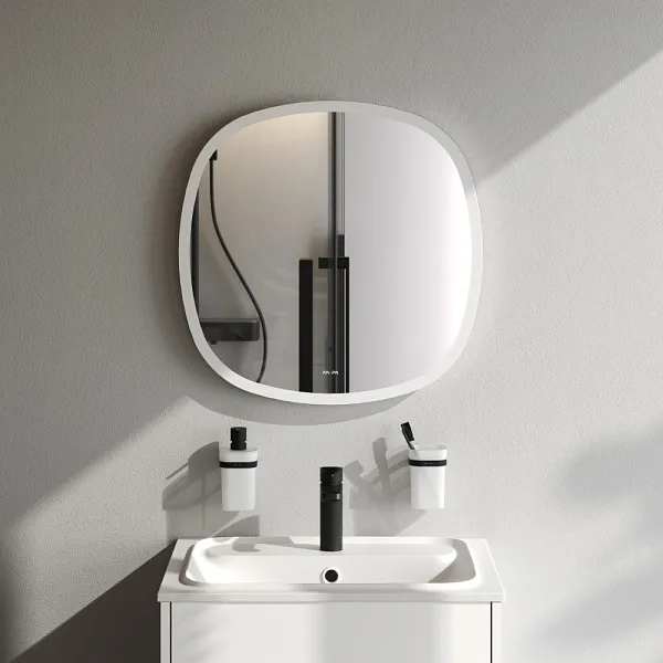 Зеркало AM.PM Func 60x60 M8FMOX0601WGS с подсветкой фото 3