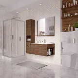 Зеркало Grossman Тенза 85x71,6 с полочкой фото 2