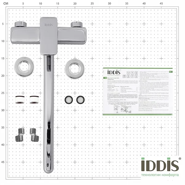 Смеситель Iddis Brick BRISBL2i10 универсальный фото 7