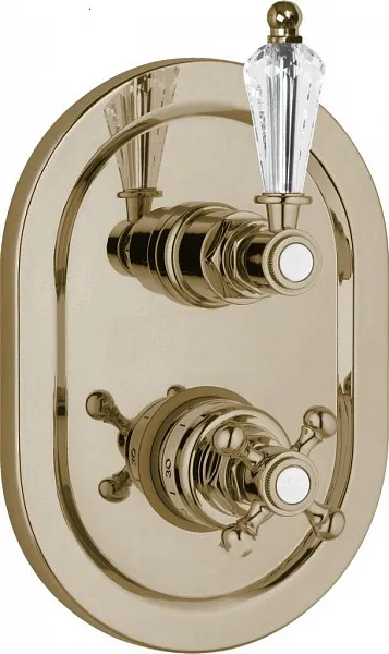 Термостат Cezares Vintage VINTAGE-VDIM2-T-02-Sw для душа с внутренней частью фото 1
