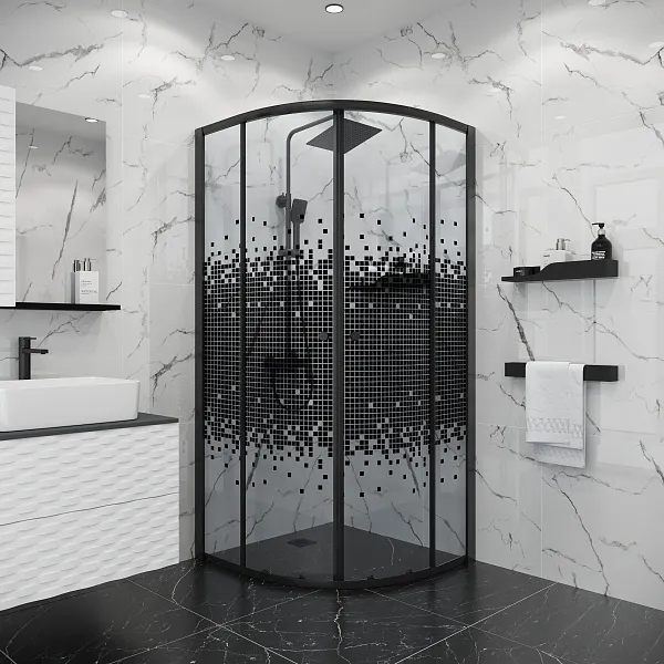 Душевой уголок Niagara Eco NG-1003-14BLACK фото 3