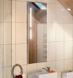 Зеркало Акватон Эклипс 46x100 см 1A129002EK010 с подсветкой фото 4