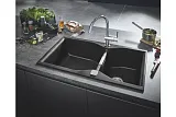 Кухонная мойка Grohe K700 90 Черный гранит 31658AP0 фото 3