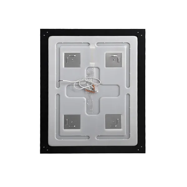 Зеркало BelBagno Kraft 70x80 SPC-KRAFT-700-800-SENS-NERO с подсветкой фото 3