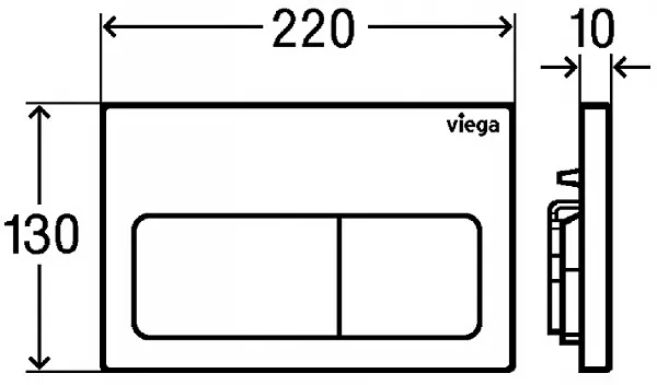 Инсталляция для унитаза Viega Prevista 792824 фото 4