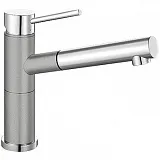 Смеситель для кухни Blanco Alta S Compact SILGRANIT 515326 серый фото 1
