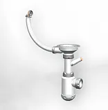 Сифон GranFest СФ-0021 для раковины фото 1