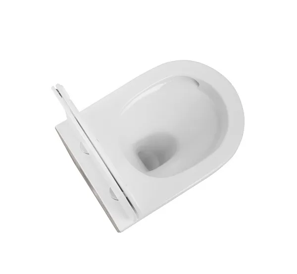 Унитаз подвесной Iberica Blanca Burgos Alto IB.BRA.234.1B1 безоободковый с микролифтом фото 11