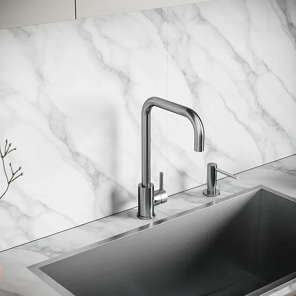 Смеситель для кухонной мойки Sancos Stainless SC12002SS фото 1