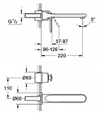 Смеситель Grohe Veris 19388000 для раковины фото 2