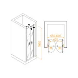 Душевая дверь RGW Passage 060810406-16 фото 4